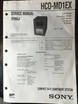 Original Service Manual & Schematic Sony HCD-MD1EX D738. Fixed Price $22.00.
