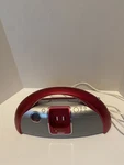 Imode IP1002 Pink Clock Radio Fm Stereo Ipod Docking Station Read. Fixed Price $17.99.
