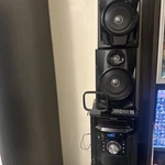 Sharp CD-DH950P 5-CD Changer Stereo System Cassette Am-fm Radio W/ Remote Tested. Fixed Price $169.99.