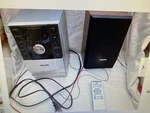 Tested Phillips Mcm 196D/37 Micro Hifi Sistem Tape/ Cd/am-fm/aux Ipod Speaker. Fixed Price $39.00.