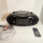 Emerson EDL-2870-BK Bluetooth Dvd Boombox With Am/fm Radio & Digital Tv Black. Fixed Price $85.95.