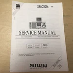 Original Aiwa Service Manuals For Music Systems Xr. Fixed Price $6.98.
