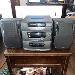 Rca RS1285 Disc Cd Changer Audio Sytem Radio Speakers Must Read Description. Fixed Price $23.99.
