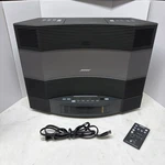 Bose Acoustic Wave Ii Music System + 5-CD Changer Remote Graphite Warranty. Fixed Price $699.99.