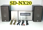 Sharp SD-NX20 Cd Md Stereo System Auvi 1BIT Audio Compact Hifi Speaker Set. Fixed Price $447.31.