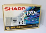 Sharp XL-MP130 Micro Component System 5-CD Changer Cassette Am/fm- New Old Stock. Fixed Price $325.00.