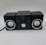 Magnavox MM442 Cd Shelf System - Black Bluetooth Usb Port Aux Cable Fm Tuner. Fixed Price $46.99.