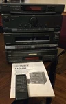 Vintage Fisher 1993 Tad 992 Stereo, Cassette Radio, W/ Remote & Manual. Fixed Price $79.99.