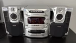 Panasonic SA-AK29 Stereo 5-CD Changer Cassette Am/fm Super Woofer SB-AK29. Fixed Price $120.00.