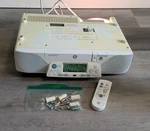 Ge Spacemaker 7-5290A Radio & Cd Player Under Cabinet Stereo Tested W/ Remote. Fixed Price $29.74.