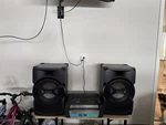 Sony Home Stereo System With Bluetooth Hcd- SHARKE30. Fixed Price $350.00.