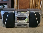 Panasonic SA-AK47 5-CD Disc Changer / Dual Cassette Radio Tuner Fully Tested. Fixed Price $329.99.