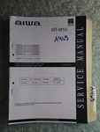 Aiwa XR-M10 Service Manual Original Repair Book Stereo Radio Cd Player System. Fixed Price $19.99.