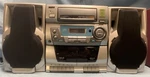 Sanyo AWM-1800U Bookshelf 3-DISC Cd Stereo System In Good Shape! (no Remote). Fixed Price $89.99.