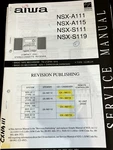 Aiwa NSX-A111 NSX-A115 NSX-S111 NSX-S119 CX-NA111 Service Manual *original**. Fixed Price $29.99.