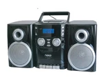Naxa NPB-426 Portable Cd Am/fm Stereo Radio, Cassette Player/recorder. Fixed Price $69.99.