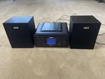 Rca RS2929B Cd Am/fm Radio Music System Bluetooth Shelf No Remote Works. Fixed Price $22.00.