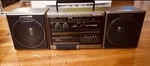 Quasar GX3618 Portable Stereo Component System Am/fm/radio/cassette Boombox. Fixed Price $53.52.