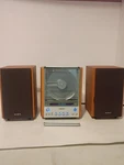 Sony CMT-EX1 Cd Player With Speakers Broken Plastic, Powers. Fixed Price $199.99.