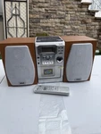 Rca RS2001 Stereo System New In Box Fully Tested Cd Cassette Radio Remote Nos. Fixed Price $158.00.