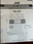 Jvc MX-J100 CA-MXJ100 Schematic Diagrams Service Manual **original**. Fixed Price $22.99.