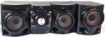 Lg CM4590 700W 2.1 Channel Home Theater Speaker System Black Aux. Fixed Price $260.00.