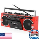 Audiobox RXC-25BT Retrobox Way Speaker System Boombox W/bluetooth. Fixed Price $87.66.