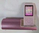 Sony Nw S774/PI Walkman Portable Music Player Light Pink With Speaker Dock. Fixed Price $117.68.