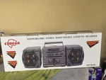 Vintage Cougar Boombox Discolite Radiorecorder Discobulb No Lasonic Vela Conion. Fixed Price $500.00.