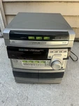 Phillips Magnavox Stereo Fw 72C Mini Hifi System/ Cd Player & Cassette Deck. Fixed Price $179.00.