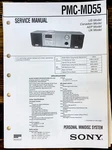 Sony PMC-MD55 Stereo Service Manual *original*. Fixed Price $19.97.