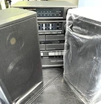 Vintage Casio Dual Deck Stereo System, With Speakers And Remote, MS3, New. Fixed Price $354.00.