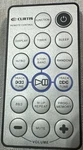 Curtis RCD869 Micro Cd/radio Stereo System Genuine Remote "rare" (no Battery)euc. Fixed Price $9.75.