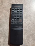 Emerson MS7775 - 3 Disc Cd Changer Remote Tested & Works. Fixed Price $10.00.