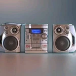 Sharp CD-E700 Mini Component 3 Disc Stereo System. Fixed Price $149.99.