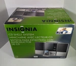 Insignia NS-ES6112 Cd Player Compact Shelf System Ipod Dock (open Box, Working!). Fixed Price $49.99.