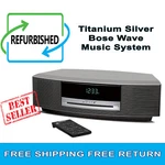 Fully Refurbished Silver Bose Wave Music System Am/fm Radio And Cd Player AWRCC1. Fixed Price $289.99.