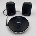 Sony Walkman D-FJ003 Am/fm Cd Player + Stereo Speakers SRS-P3 Black Portable. Fixed Price $64.99.