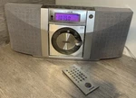 Fisher SLIM-1800 Cd Player Am/ Fm Tuner Compact Stereo Radio With Remote. Fixed Price $169.00.