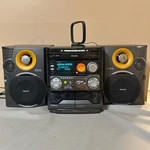 Philips FW-C550 Mini Hi-fi System 3-CD Changer Dual Tape Deck Max Bass Speakers. Fixed Price $120.00.