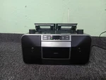 Jensen MCR-1500 Portable Stereo Cdplayer Dual Cassette Deck Recorder Am/fm Radio. Fixed Price $79.99.