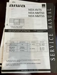 Aiwa NSX-AV75 NSX-NMT50 NSXNMT55 Repair Service Manual 862 1654 **original**. Fixed Price $24.99.