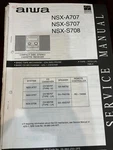 Aiwa NSX-A707 NSX-S707 NSX-S708 CX-NA707 903 1643 Service Manual **original**. Fixed Price $13.49.