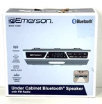 Emerson Under The Counter Wireless Stereo Bluetooth Speaker Digital Alarm Clock. Fixed Price $54.40.