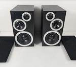 Innovative Technology ITCDS-5000A Bookshelf Speakers. Fixed Price $77.42.