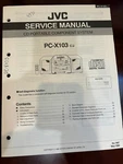Jvc PC-X103 Repair Service Manual & Owners Usa 3151 4991 **original**. Fixed Price $7.99.