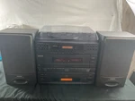 Vtg Samsung SCM-6550 Stereo System Radio Turntable Cassette Cd Player Tested. Fixed Price $175.00.