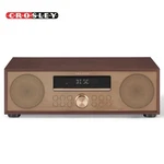 Crosley Fleetwood Bluetooth Radio Cd Player Mahogany CR3501A-MA. Fixed Price $189.00.