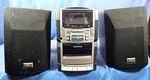 Audiovox CD6201 Micro System Stereo Cassette Deck Am/fm Radio. Fixed Price $34.95.