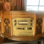 Vtg 90S Emerson Heritage Audio 4 In 1 Stereo Cd/cassette/am Fm/record #NR305TT. Fixed Price $40.00.